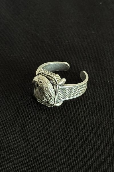 cheetah quality Eagle Vip a Grade Tarnish Resistant Adjustable Men's Ring