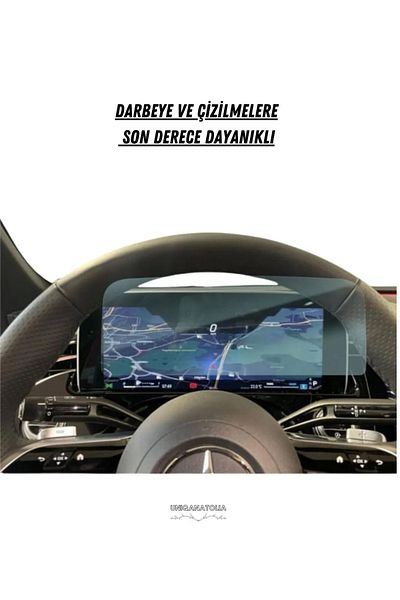 UniqAnatolia Mercedes E220 2025 Ghost Indicator Compatible Nano Screen Protector