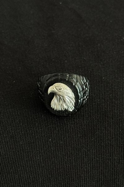 cheetah quality Eagle Vip a Grade Tarnish Resistant Adjustable Men's Ring
