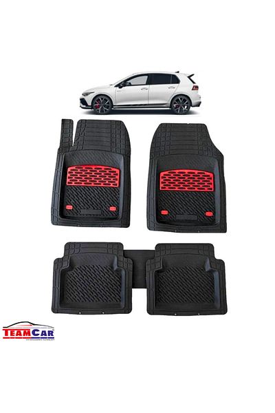 TEAMCAR ® Car Mats Tray Type Volkswagen Golf 8 Hatchback 5 Doors (2020–2025)