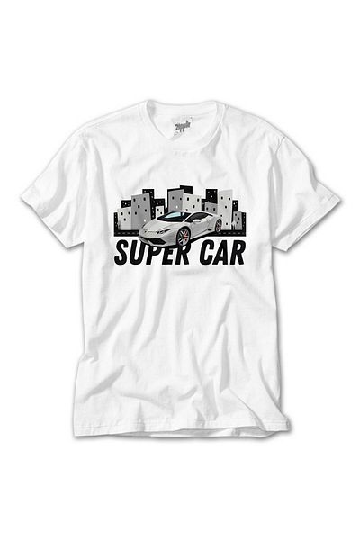 Z zepplin Super Car Lamborghini White T-Shirt