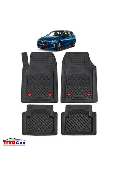 TEAMCAR Covorașe auto tip tavă compatibile cu Bmw Seria 2 F45 Active Tourer (2014–2021)