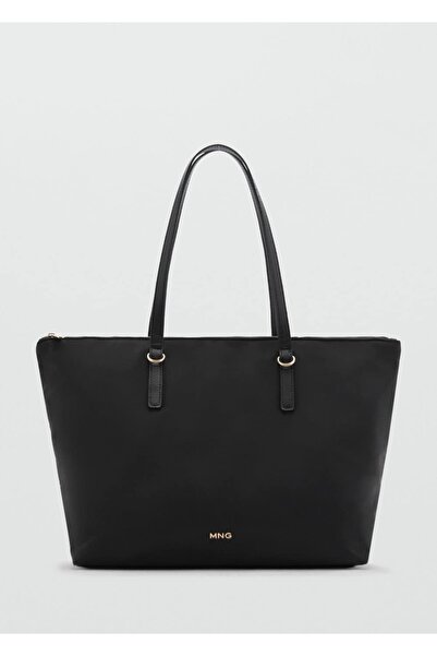 MANGO Woman Naylon shopper çanta