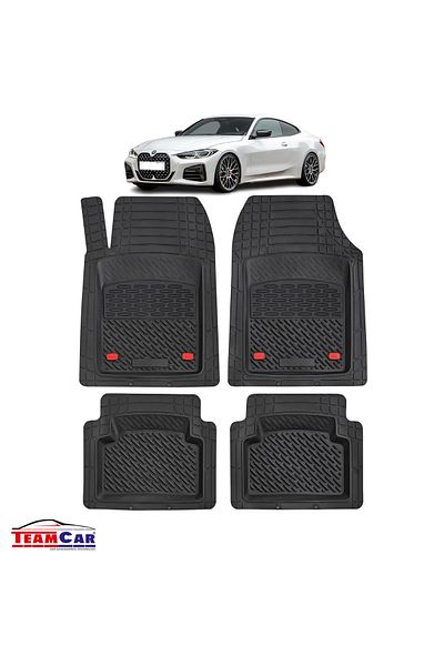 TEAMCAR ® Car Mats Tray Type Compatible With Bmw 4 Series G22 Coupé (2020–2025)