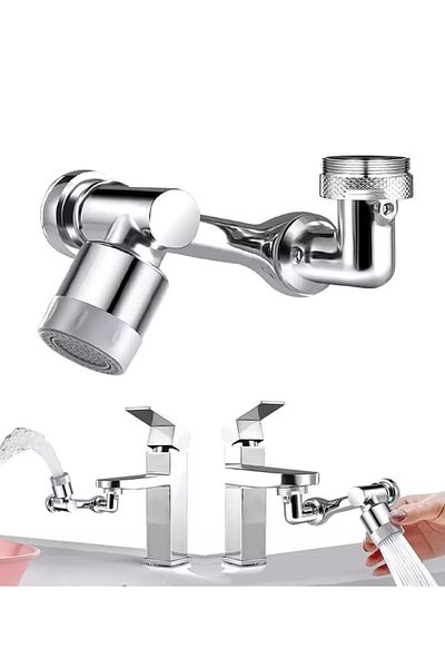OEM Prelungitor rotativ pentru robinet, adaptor pentru robinet, universal, rotație 1080°, funcție de economisire a apei,