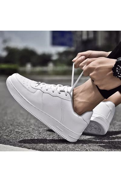 dehaine Men's sneakers, casual, AIR, white, C09