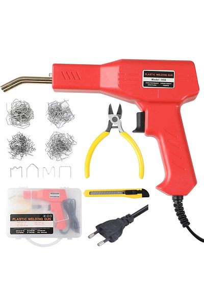 OEM Glue gun, Plastic, 50W, Red