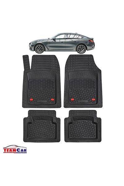TEAMCAR ® Car Mats Tray Type Compatible With Bmw 4 Series F36 Gran Coupé (2014–2020)