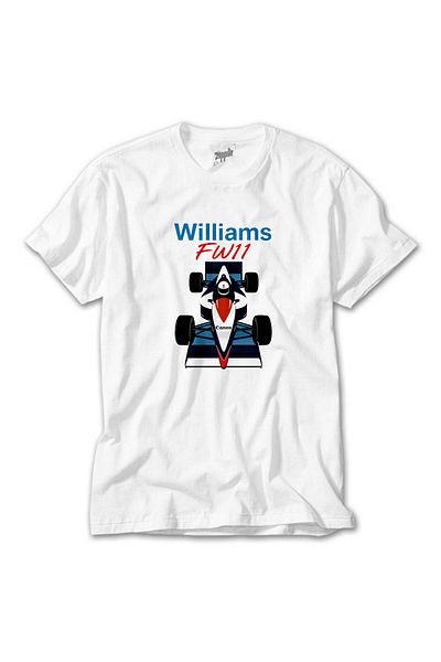 Z zepplin Tricou alb F1 Williams