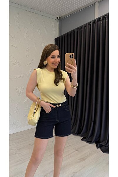 elif teke Lacivert Şehir Boy Şort Lacivert