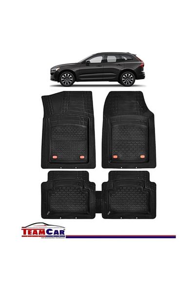 TEAMCAR Covorașe auto tip tavă compatibile cu Volvo Xc60 Mk2 (2017) - SUV