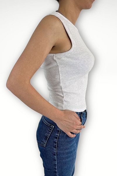 Mood Lab Halter Neck Ribbed Undershirt