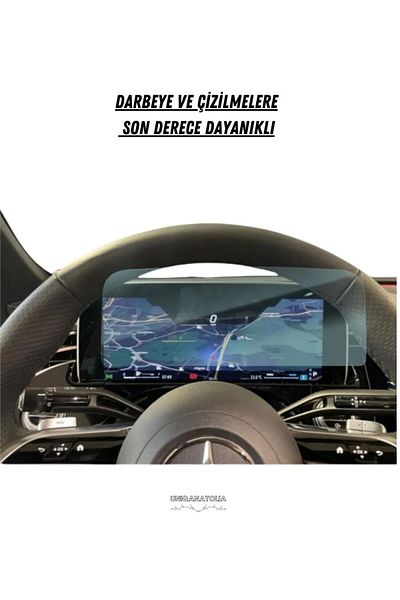 UniqAnatolia Mercedes E180 2025 Ghost Indicator Compatible Nano Screen Protector