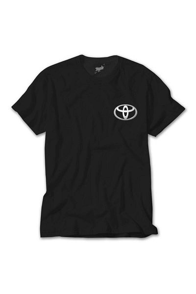 Z zepplin Toyata Logo Black T-Shirt