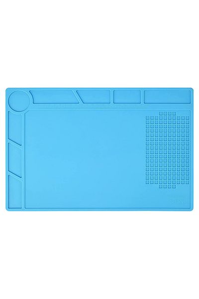 OEM Glue tool mat, Silicone, Blue