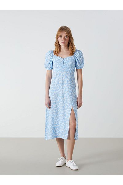 LC Waikiki XSIDE Rochie de damă cu decolteu în formă de inimă