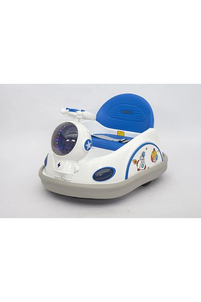 Picodino Masinuta Electrica Tip Bumper pentru Copii, Control Parental, LED, Anticoliziune, Albastru
