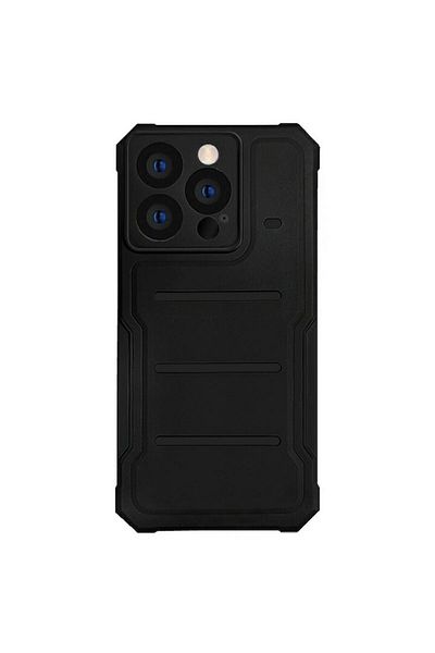 OEM Husa Carcasa Stone Anti-Soc Compatibila iPhone 13 Pro 6.1 inches negru