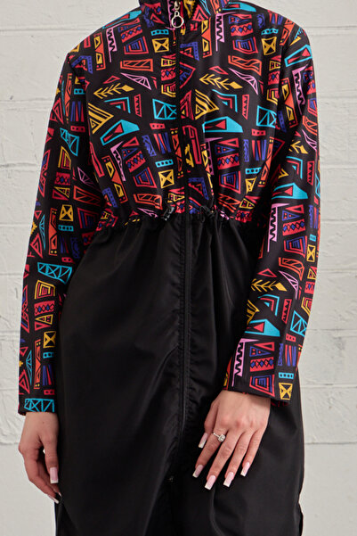 REMSA Parachute Fully Covered Hijab Swimsuit 3024-286 Black02