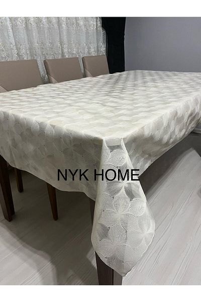 NYK HOME Față de masă ștergabilă din PVC de lux cu model de paie Toate culorile și dimensiunile Culoare cafea crem