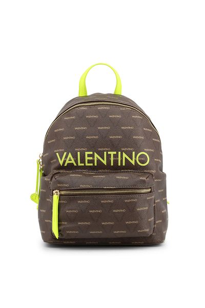Valentino Women's backpack, Valentino, LIUTOFLUO-VBS46810, Brown/Yellow