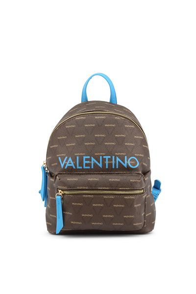 Valentino Women's backpack, Valentino, LIUTOFLUO-VBS46810, Brown/Blue