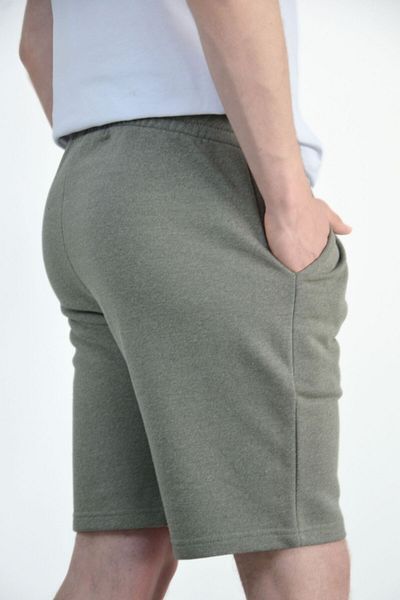 Mood Lab Ανδρικό σορτς χακί Comfort Fit & Bermuda