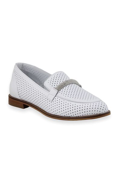ALBİNİ Albini 10856 Genuine Leather Women's Ballerinas