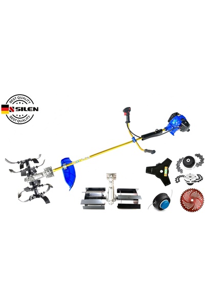 ROYAL DAFU Silen Model Dafu Turbo Motorlu Benzinli Yan Tırpan Toprak Çapalama...