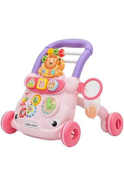 Moon Baby Push Activity Walker, for Baby Boy Girl 18-Months+ with Educational Play Learnin