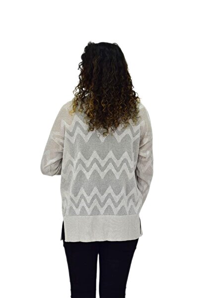 Nazalia Γυναικεία Πλεκτά Glitter Εποχιακή Ζακέτα BGL-ST04668