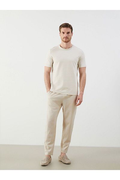 LC Waikiki Lcwaikiki Classic Crew Neck Striped Men's T-Shirt