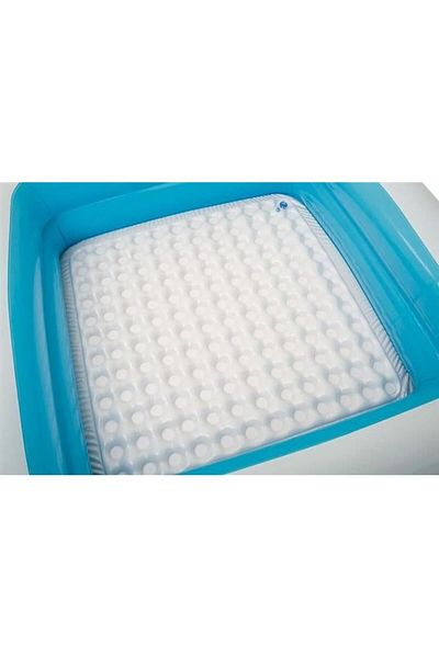 BESTWAY Piscina Gonflabila Pentru Copii, Patrata, Cu Acoperis, Model Coral, 147x147x122 Cm,