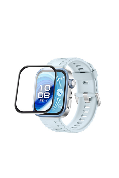 Nextron Huawei Watch Fit 4 Pro Uyumlu Tam Kaplayan Kavisli Darbelere Dayanıkl...