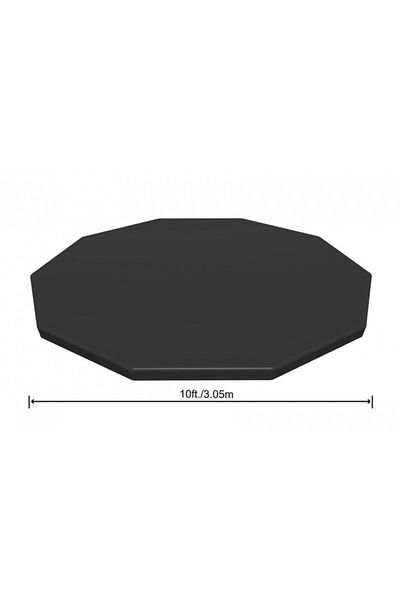 BESTWAY Prelata Acoperire Piscina, Pvc, Neagra, 305 Cm,