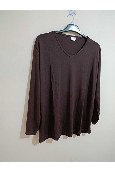 anne moda ankara Ολόσωμη καλοκαιρινή ΜΑΚΡΥΜΑΝΙΚΗ Μπλούζα 95% Viscose Anti-Sweat