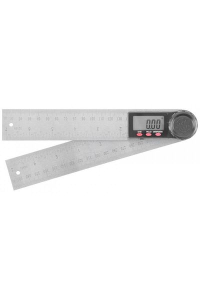 Strend Pro Square (VINCLU) Digital Carpenter/carpenter, Stainless Steel, Adjustable Angle, 200 Mm
