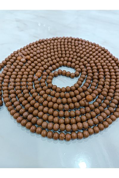 Bayraktar 500 Luxury Rosary Light Brown