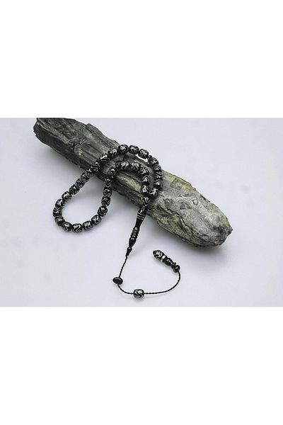 Skygo Oltu Stone Double Zigzag Wire Processing Rosary