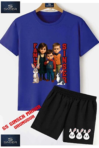 SS SİNSER Παιδικό μπλουζάκι με ειδική στάμπα "SINSER WRITTEN TAVSAN" με λαιμό...