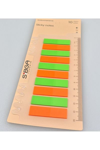 sibga tasarım Transparent Color Postit Post-It Post It. Book Marker Bookmark Postit Sticker Note Paper 200 Sheets