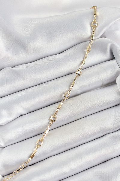 Avantaj Kapıda ®   Brass Gold Color Zircon Stone Women's Bracelet