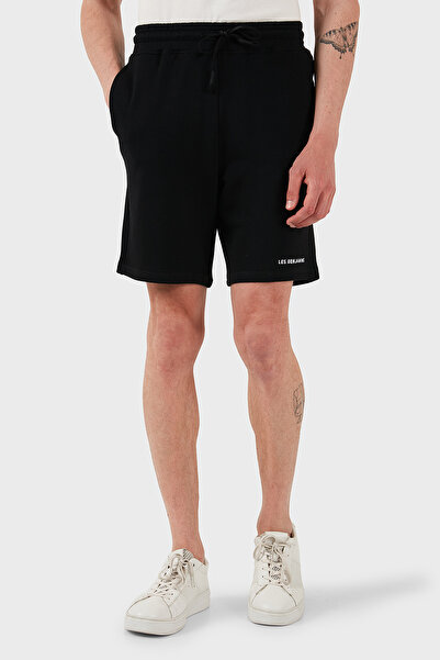 LES BENJAMINS Ανδρικό κοντό μπλουζάκι με λογότυπο Regular Fit από 100% βαμβάκι SHORT LBNOOSESSMUSO