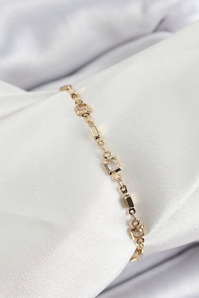 Avantaj Kapıda ®   Brass Gold Color Zircon Stone Women's Bracelet