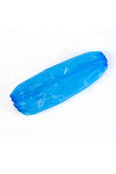LYOBEST Cotiere de unica folosinta, Acoperitori Maneci, polipropilena, albastre, 100 buc