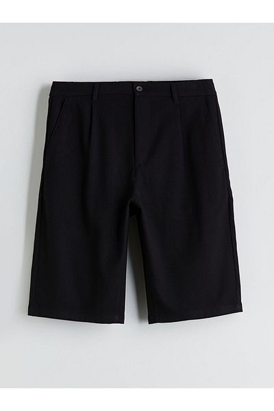 LC Waikiki Southblue Standard Fit Gabardine Men's Shorts