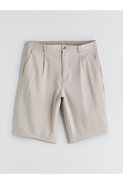 LC Waikiki Southblue Standard Fit Gabardine Men's Shorts