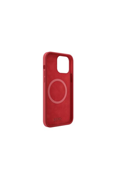 NEXT ONE NOA MagSafe compatible silicone protective case for iPhone 13 Pro Max (2021), Red
