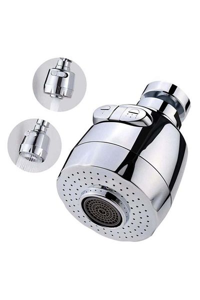 SUNUP Sn-27114 2 Stage Saving Faucet Head 360 Degrees