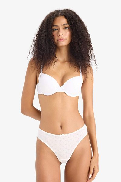 DeFacto Micro căptușit Full Push Up Underwire Tricou Bra-Fall in Love F6345AX25HS